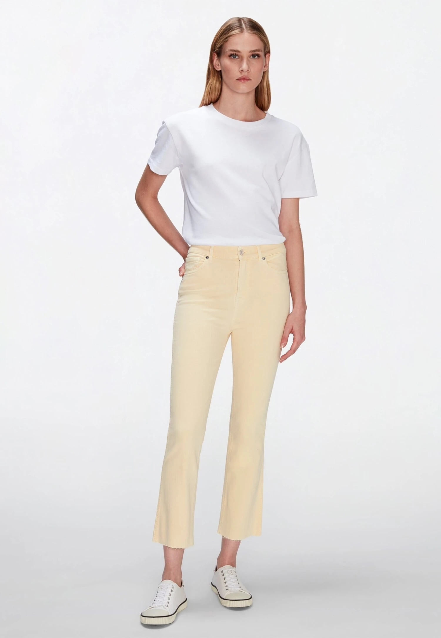 7 For All Mankind Kick - Jean Bootcut - Yellow 2 7 For All Mankind Kick - Jean Bootcut - Yellow – Image 2