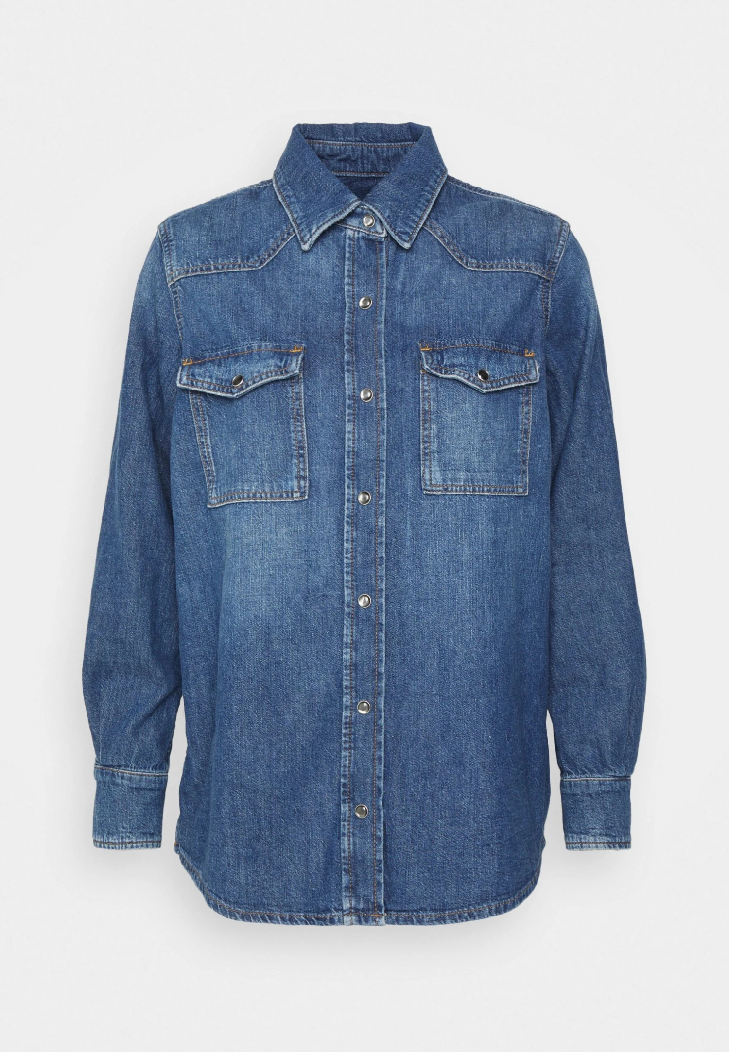 7 For All Mankind Emilia Shirt Resolution - Chemisier - Dark Blue 6 7 For All Mankind Emilia Shirt Resolution - Chemisier - Dark Blue – Image 6