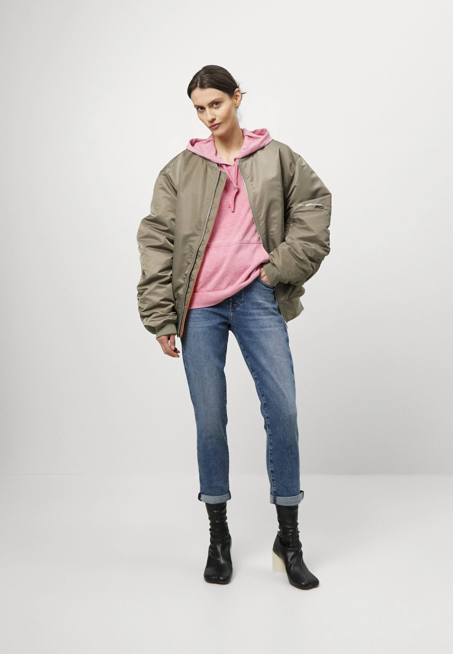 7 For All Mankind Josefina Luxe Vintage Impulse - Jean Droit - Mid Blue 2 7 For All Mankind Josefina Luxe Vintage Impulse - Jean Droit - Mid Blue – Image 2