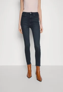 7 For All Mankind Ultra High Rise Skinny Grace - Jeans Skinny - Dark Blue