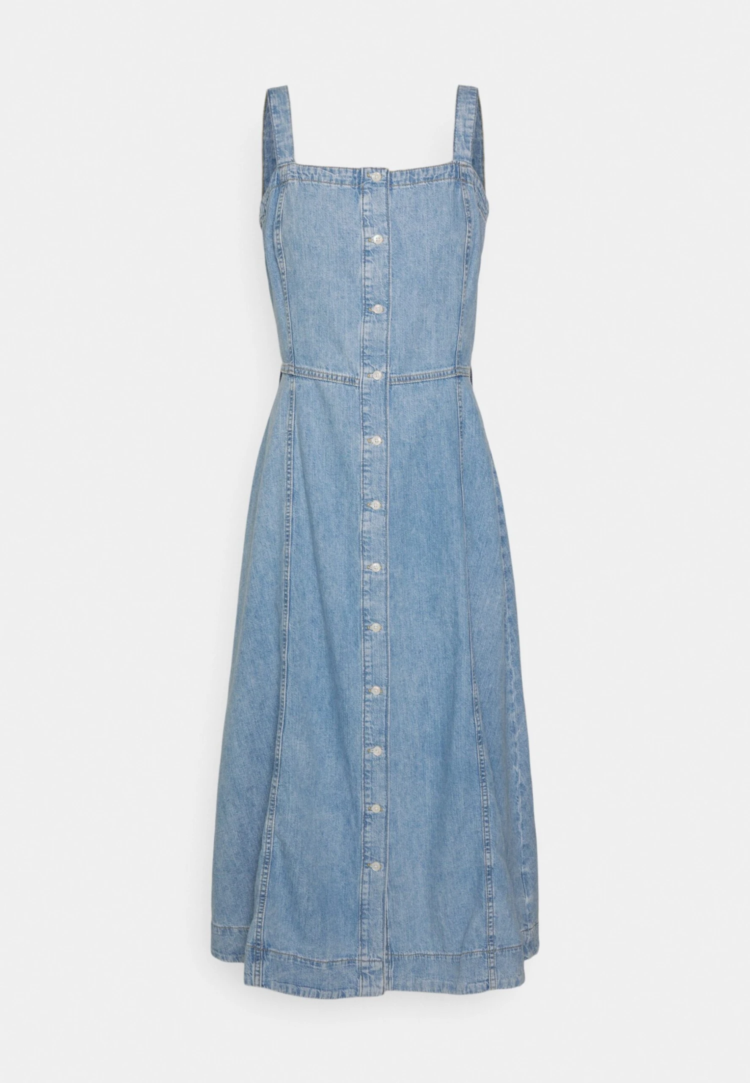 7 For All Mankind Sally Dress Sound Good - Robe En Jean - Light Blue 4 7 For All Mankind Sally Dress Sound Good - Robe En Jean - Light Blue – Image 4