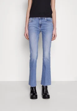 7 For All Mankind Tailorless Luxvinleg - Jean Bootcut - Light Blue