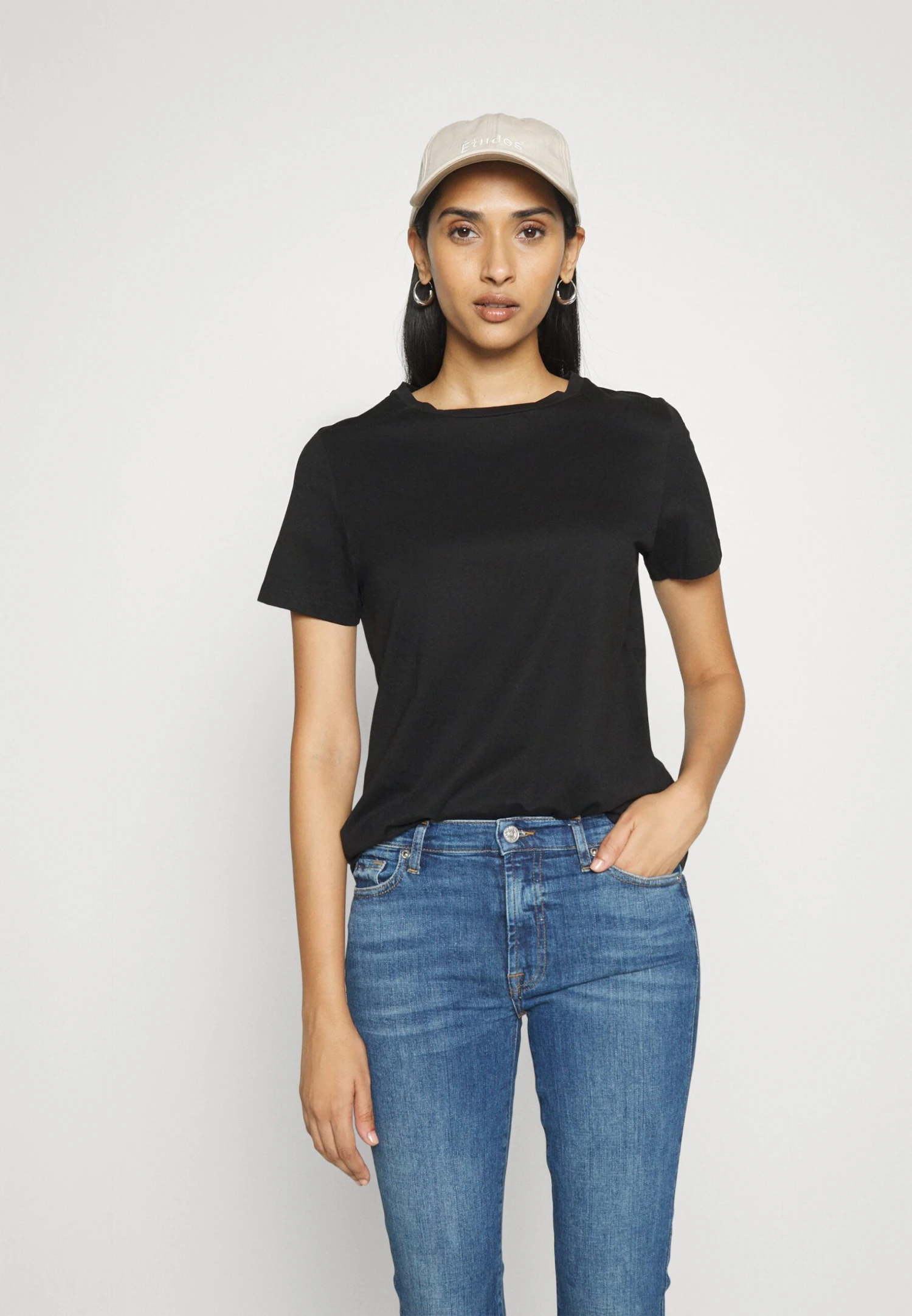 7 For All Mankind Hw Skinny Slim Illusion Outer - Jeans Skinny - Mid Blue 4 7 For All Mankind Hw Skinny Slim Illusion Outer - Jeans Skinny - Mid Blue – Image 4