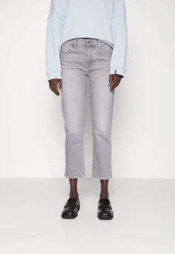 7 For All Mankind Josefina Luxe Vintage Moonlit - Jean Droit - Grey