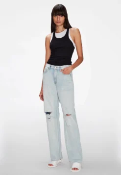 7 For All Mankind Tess - Jean Droit - Light Blue -7 For All Mankind b78a799a9fa94454b040ce66093b360c scaled