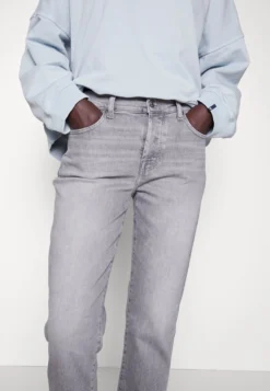 7 For All Mankind Josefina Luxe Vintage Moonlit - Jean Droit - Grey -7 For All Mankind b8a1b35a0a2147708832255aa47d3990 scaled