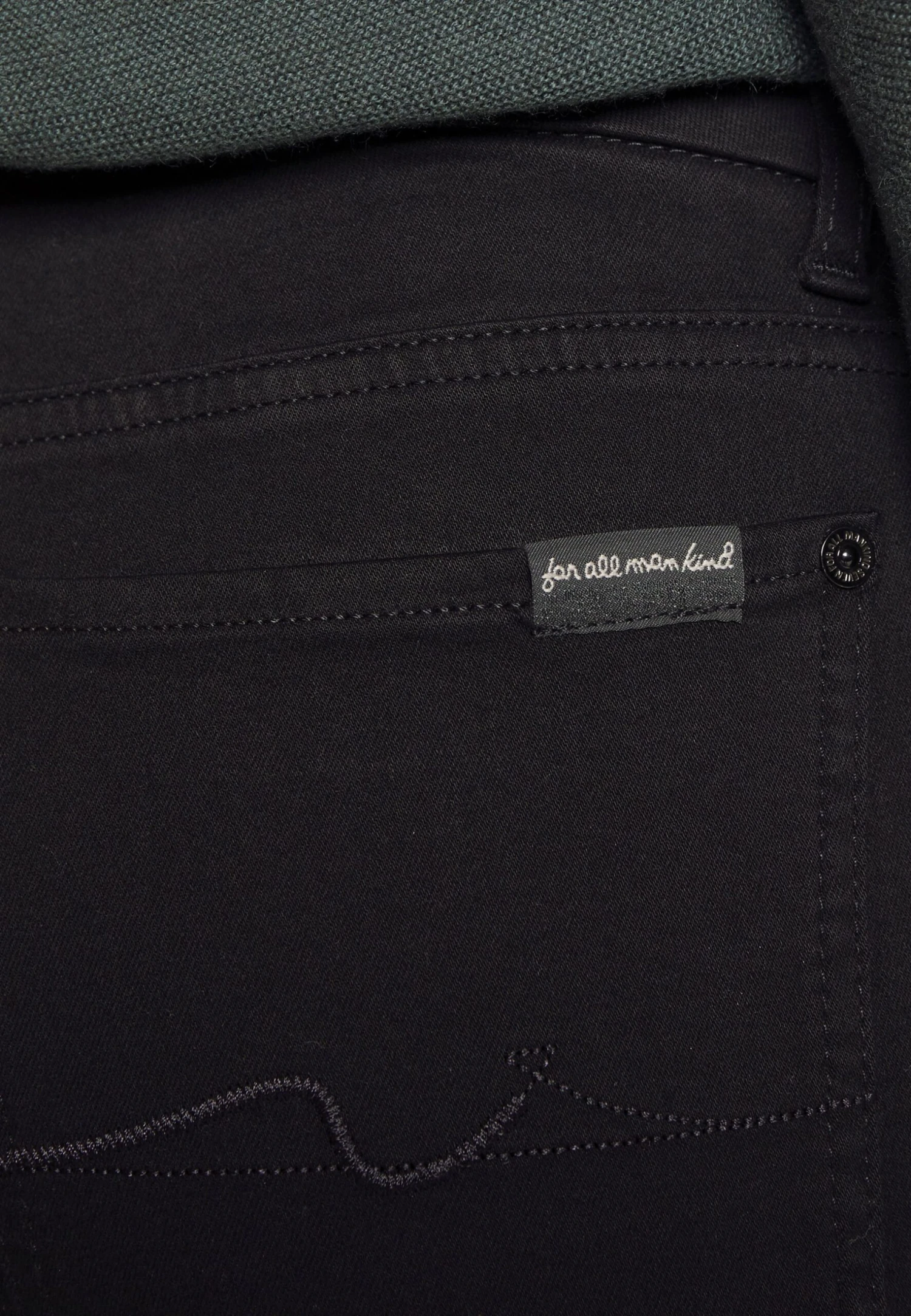 7 For All Mankind Kimmie Bair - Jean Droit - Black 6 7 For All Mankind Kimmie Bair - Jean Droit - Black – Image 6