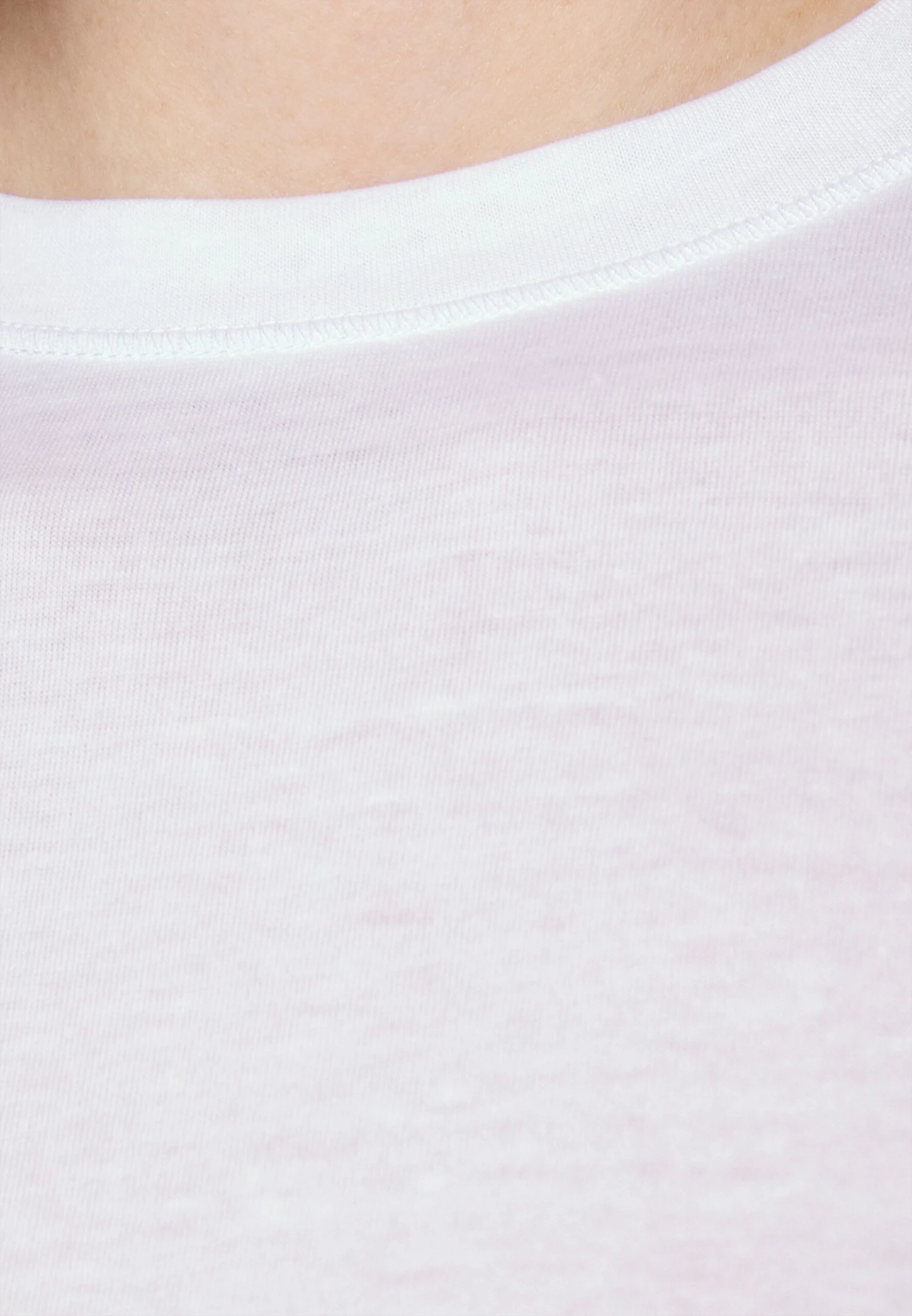 7 For All Mankind Crewneck - T-Shirt Basique - White 5 7 For All Mankind Crewneck - T-Shirt Basique - White – Image 5