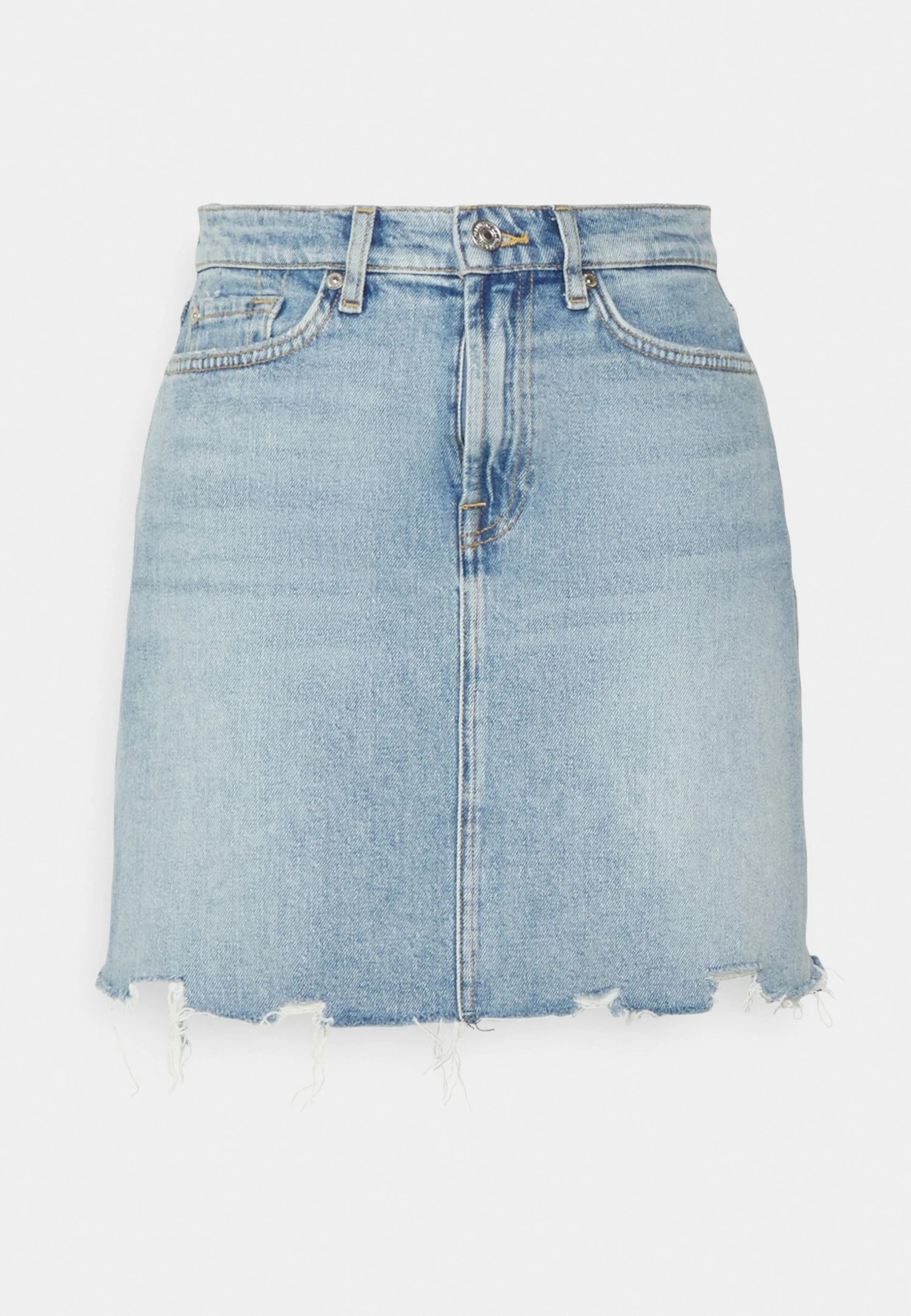 7 For All Mankind Mia Skirt Air Wash - Minijupe - Light Blue 4 7 For All Mankind Mia Skirt Air Wash - Minijupe - Light Blue – Image 4