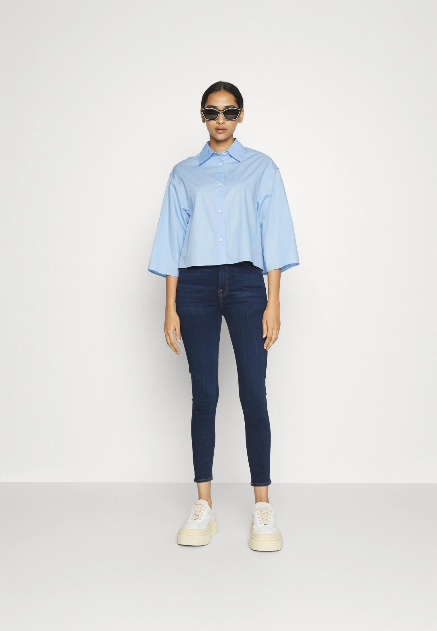 7 For All Mankind Aubrey Sliillluxcos - Jeans Skinny - Dark Blue 2 7 For All Mankind Aubrey Sliillluxcos - Jeans Skinny - Dark Blue – Image 2