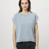 7 For All Mankind T-Shirt Basique - Blue