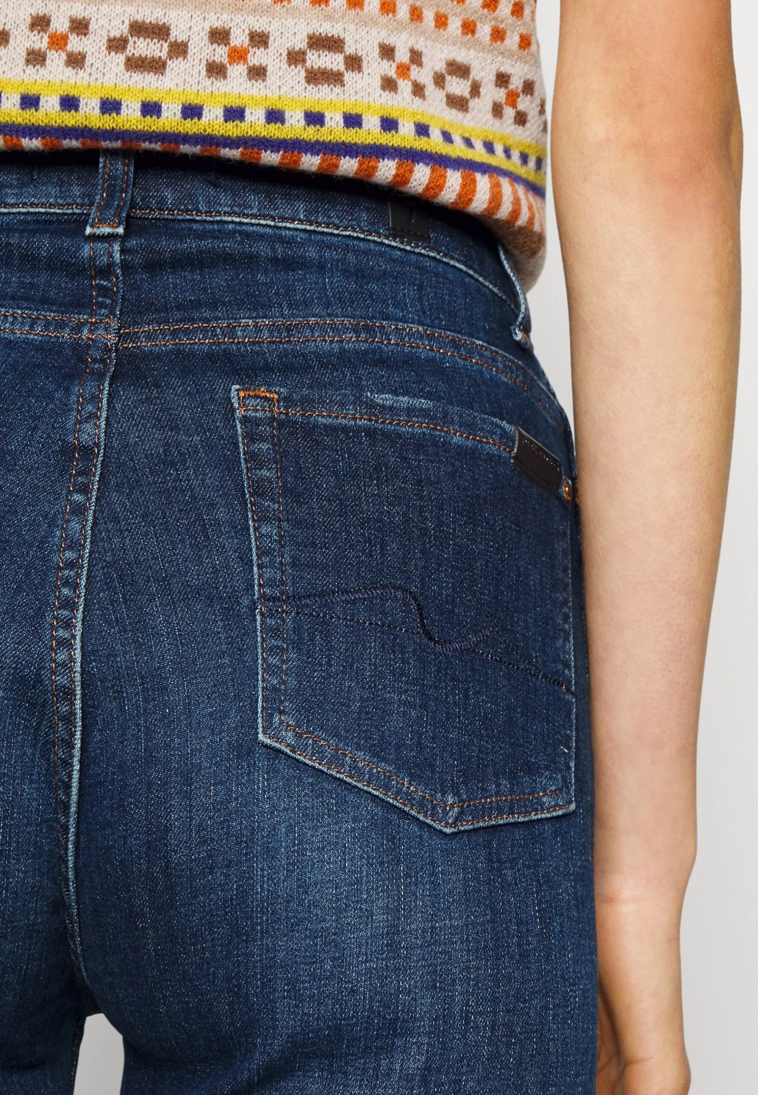 7 For All Mankind Kick Sliillfor - Jean Slim - Dark Blue 7 7 For All Mankind Kick Sliillfor - Jean Slim - Dark Blue – Image 7