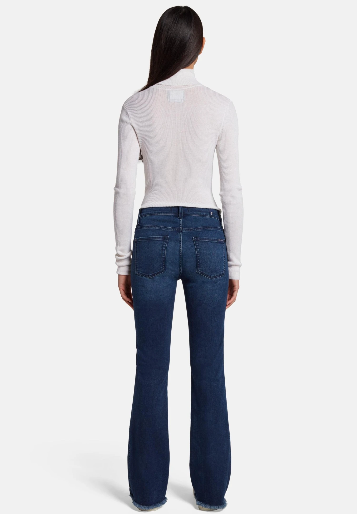 7 For All Mankind Tailorless Baiparave - Jean Bootcut - Dark Blue 3 7 For All Mankind Tailorless Baiparave - Jean Bootcut - Dark Blue – Image 3