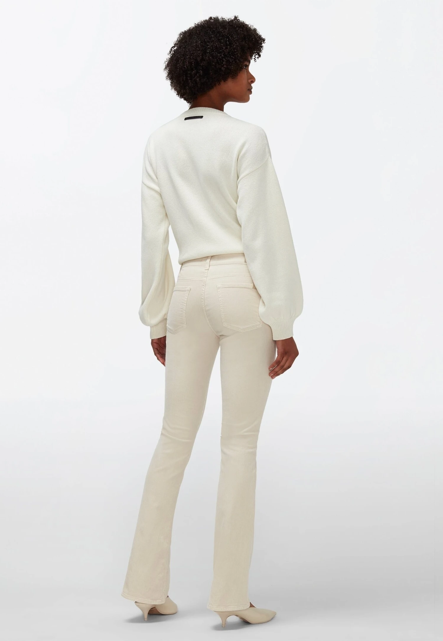7 For All Mankind Jean Bootcut - White 3 7 For All Mankind Jean Bootcut - White – Image 3