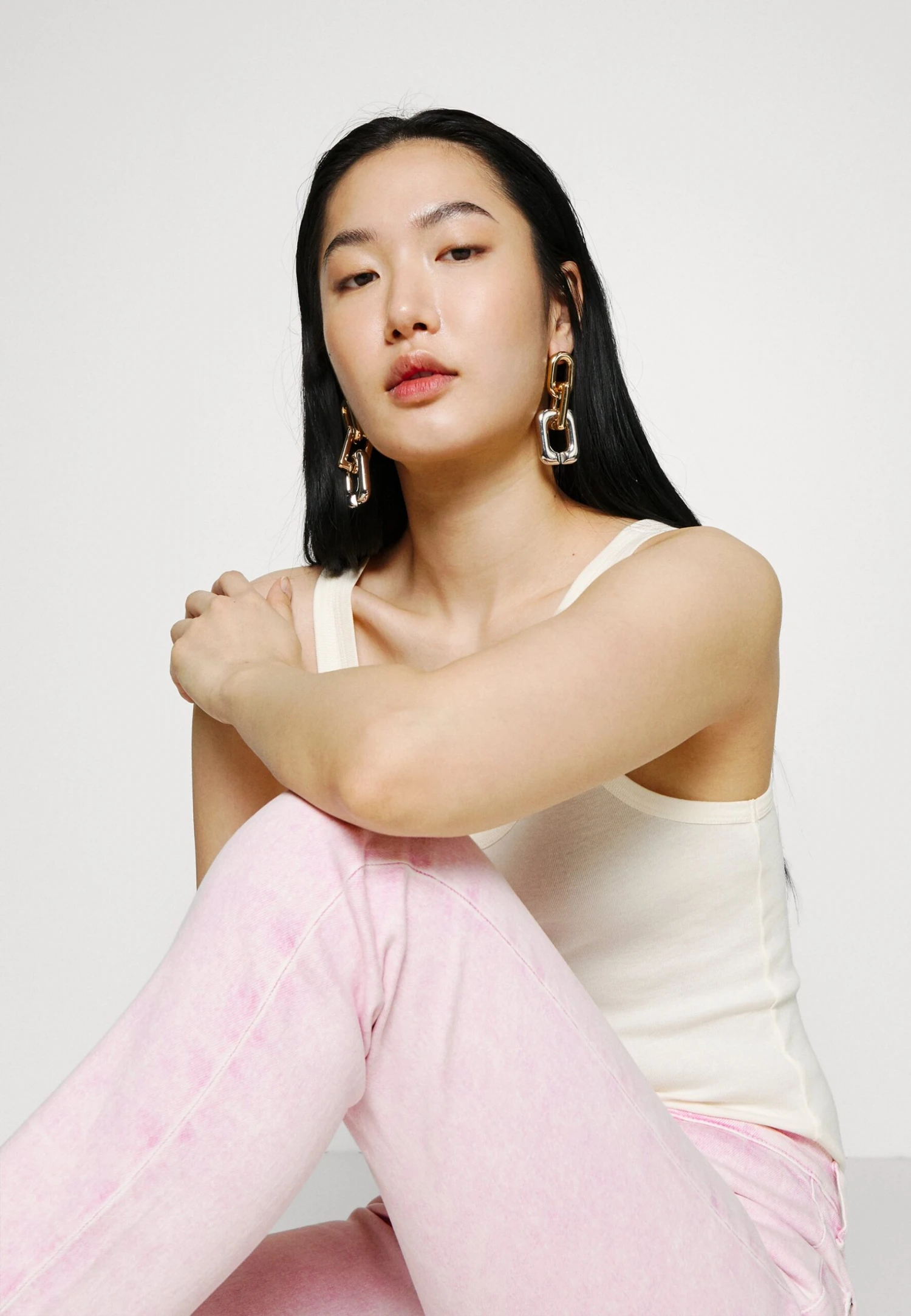 7 For All Mankind Easy Slim Ankle Colluxvin - Jean Droit - Pink 4 7 For All Mankind Easy Slim Ankle Colluxvin - Jean Droit - Pink – Image 4