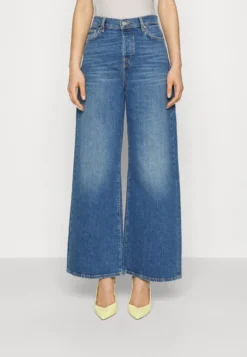 7 For All Mankind Zoey Explorer - Jean Boyfriend - Blue Denim