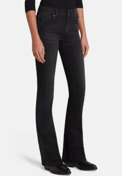 7 For All Mankind Bair Truthful - Jean Bootcut - Black