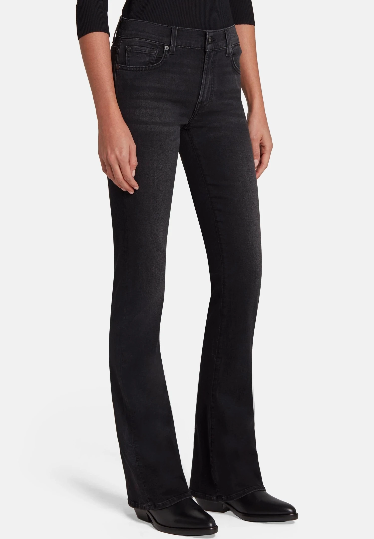7 For All Mankind Bair Truthful - Jean Bootcut - Black 1 7 For All Mankind Bair Truthful - Jean Bootcut - Black