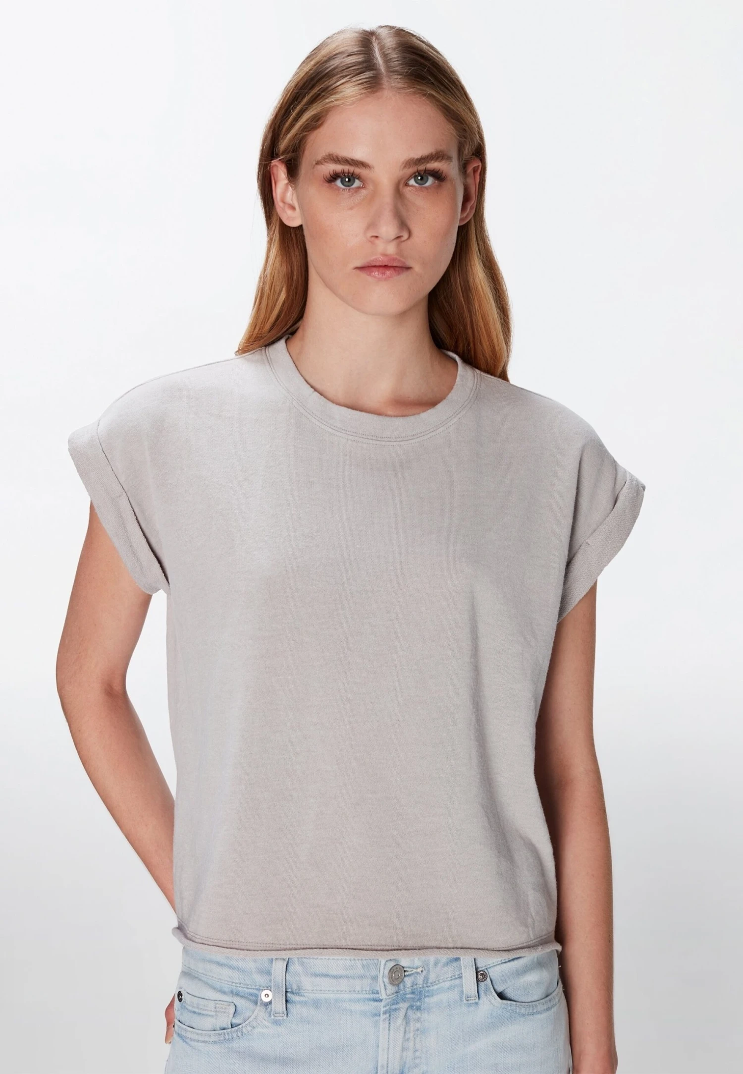 7 For All Mankind T-Shirt Basique - Grey 4 7 For All Mankind T-Shirt Basique - Grey – Image 4