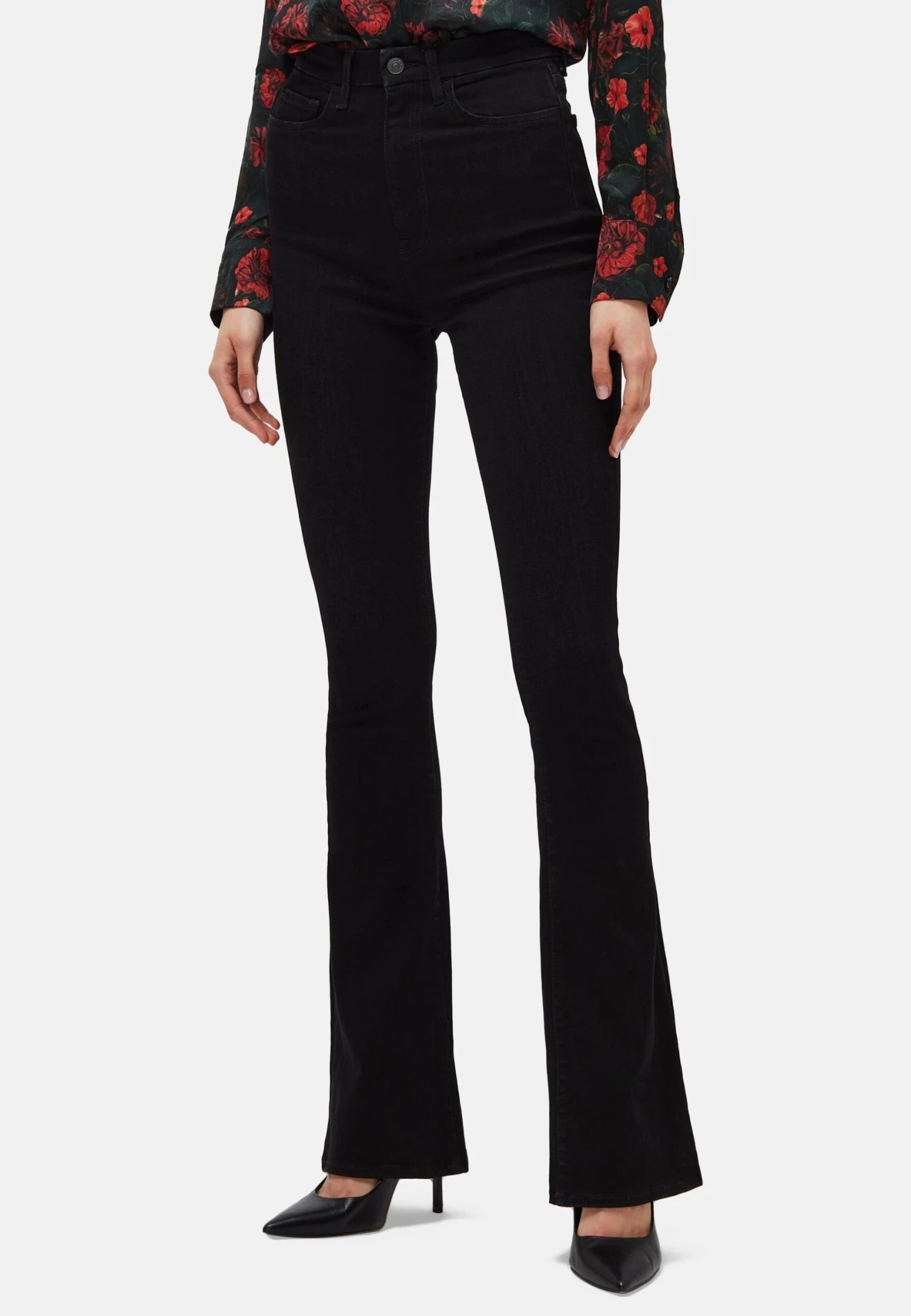 7 For All Mankind Ultra Hr - Jean Bootcut - Black 1 7 For All Mankind Ultra Hr - Jean Bootcut - Black