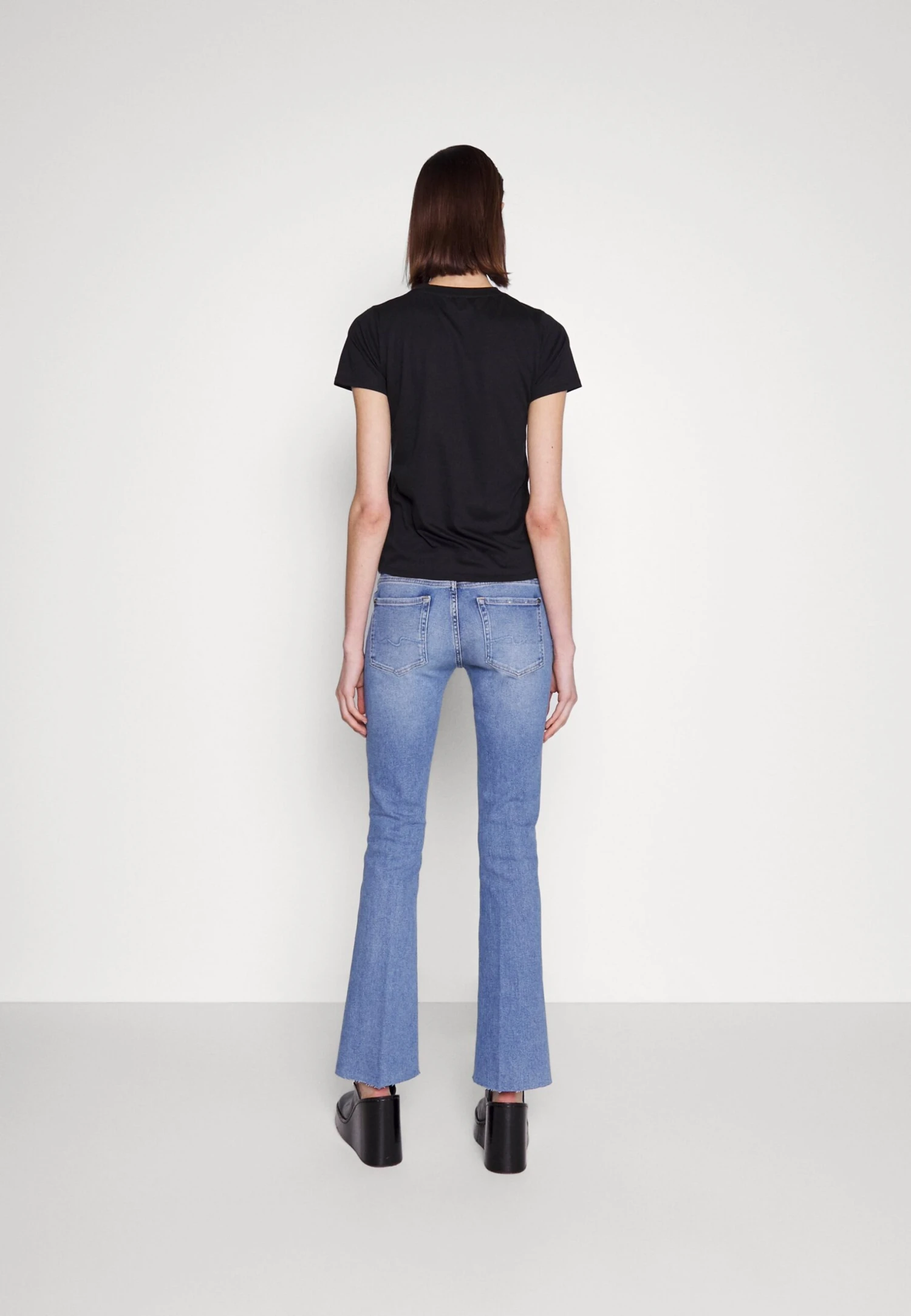 7 For All Mankind Tailorless Luxvinleg - Jean Bootcut - Light Blue 3 7 For All Mankind Tailorless Luxvinleg - Jean Bootcut - Light Blue – Image 3