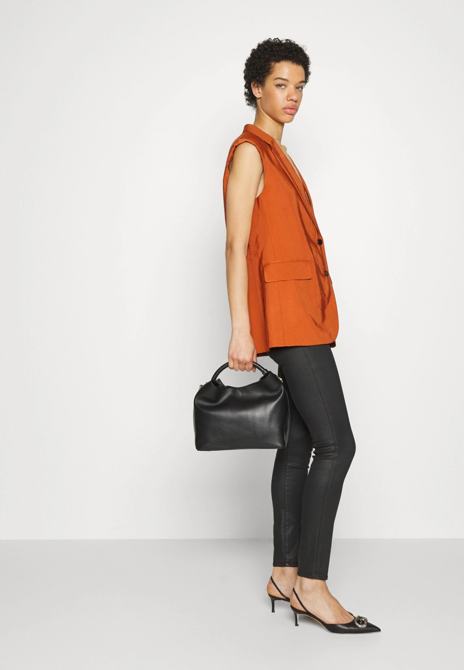 7 For All Mankind Skinny Coated - Jeans Skinny - Black 4 7 For All Mankind Skinny Coated - Jeans Skinny - Black – Image 4