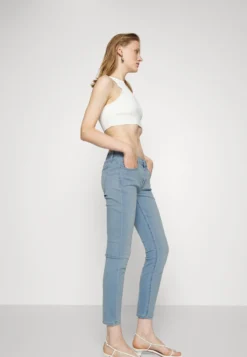 7 For All Mankind Bair Eco Mirage - Jeans Skinny - Light Blue