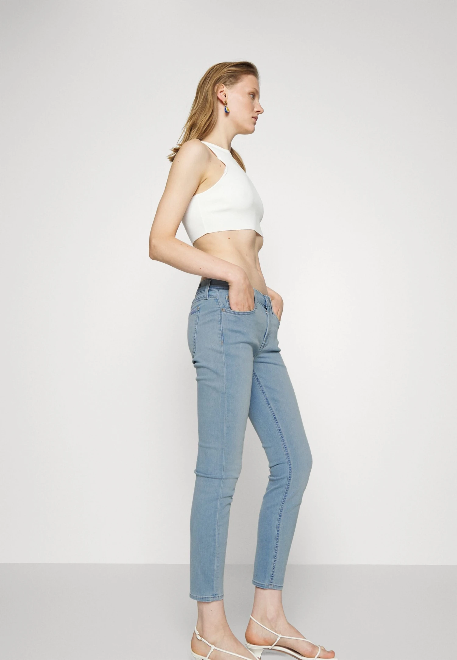 7 For All Mankind Bair Eco Mirage - Jeans Skinny - Light Blue 1 7 For All Mankind Bair Eco Mirage - Jeans Skinny - Light Blue
