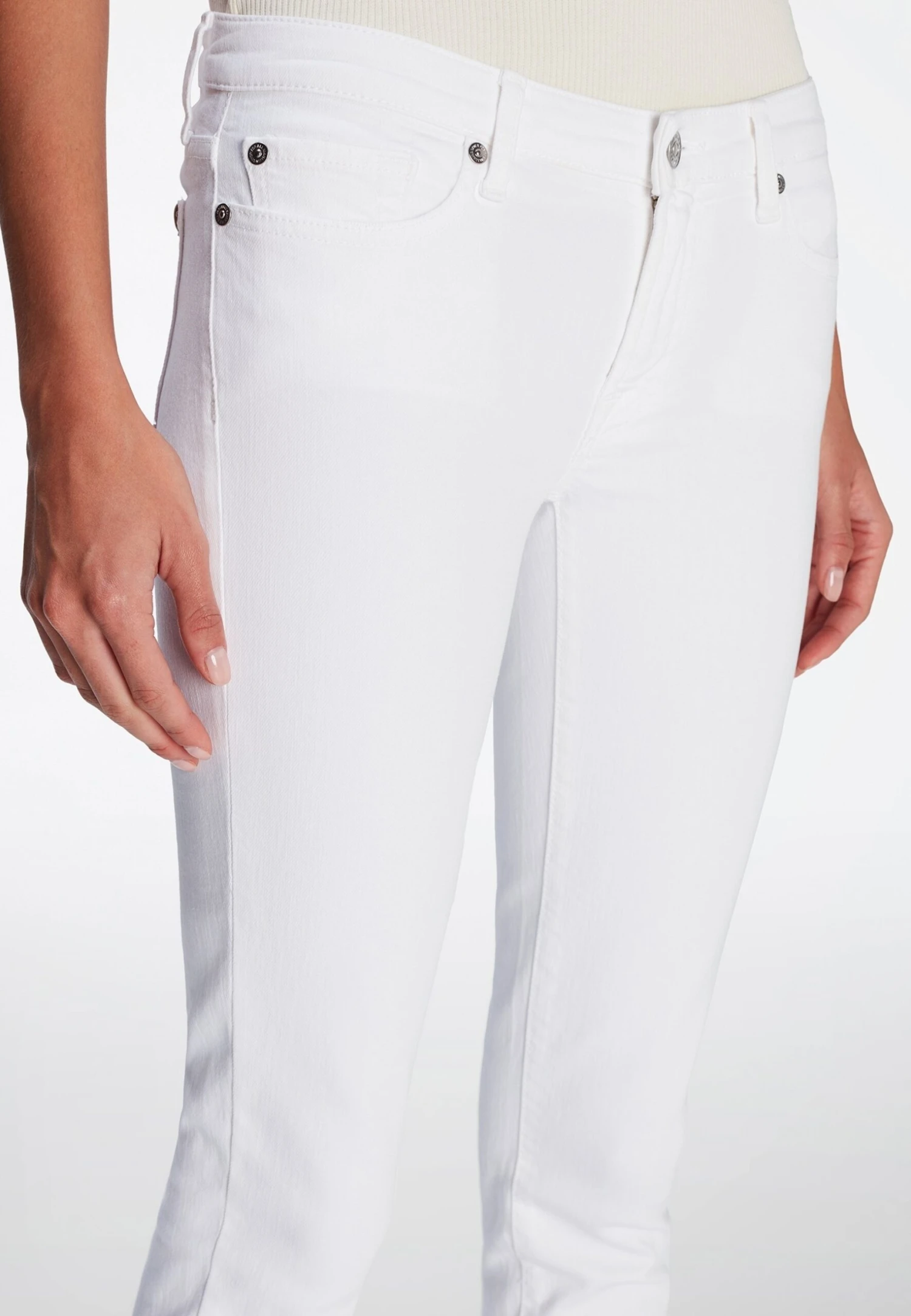 7 For All Mankind Slim Fit Pyper - Jean Slim - White 4 7 For All Mankind Slim Fit Pyper - Jean Slim - White – Image 4