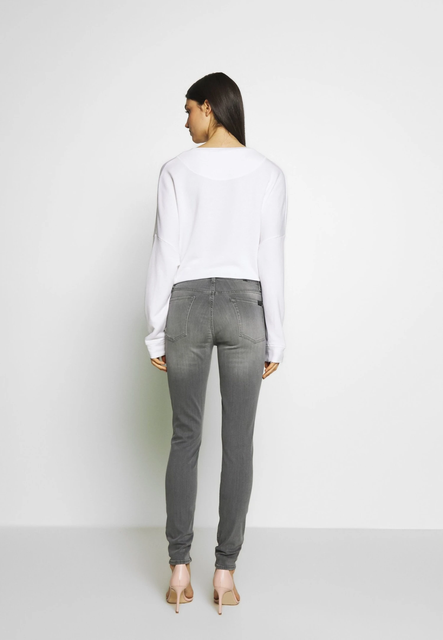 7 For All Mankind Illusion Luxe Bliss - Jeans Skinny - Grey 3 7 For All Mankind Illusion Luxe Bliss - Jeans Skinny - Grey – Image 3