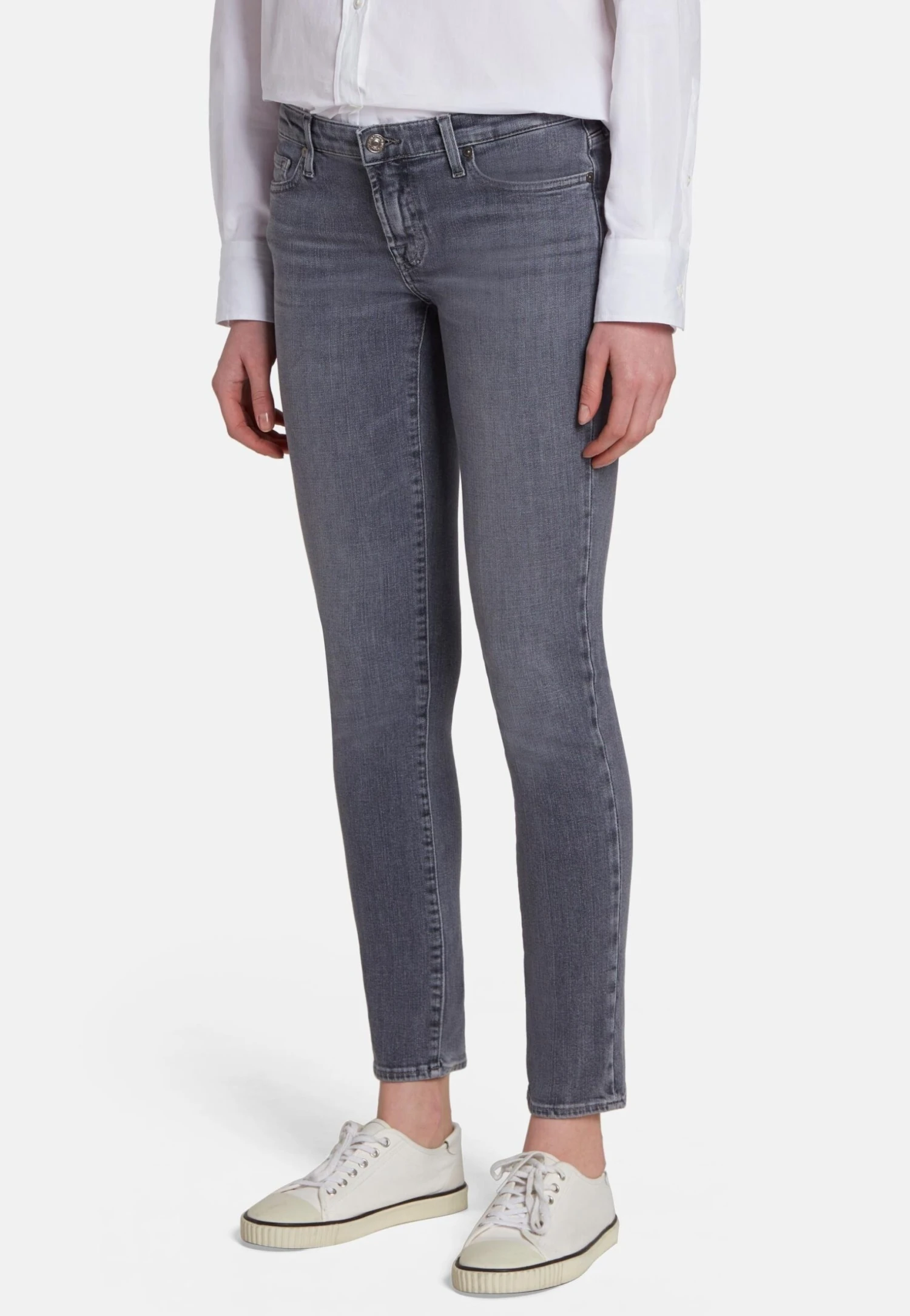 7 For All Mankind Pyper - Jean Slim - Grey 1 7 For All Mankind Pyper - Jean Slim - Grey