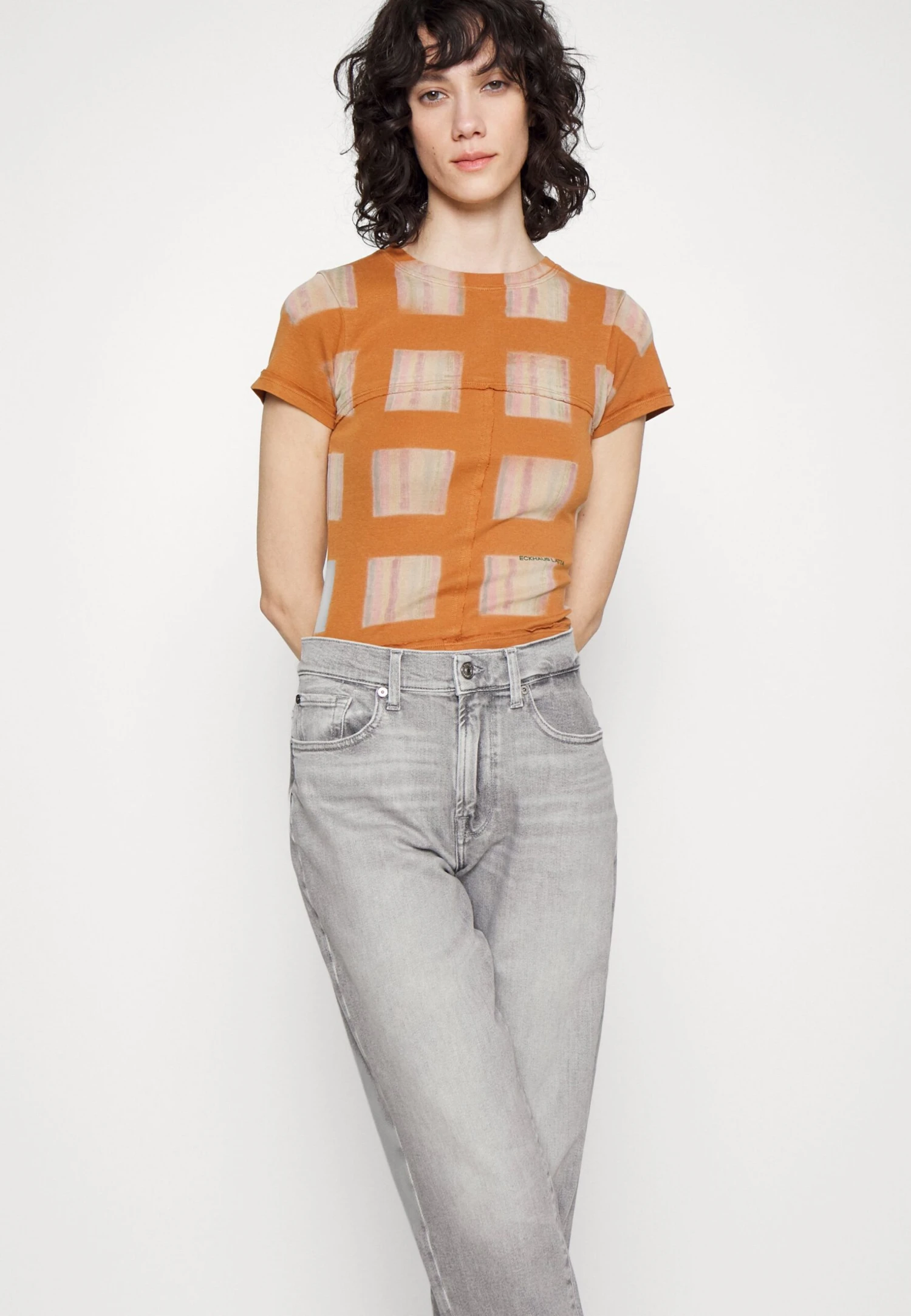 7 For All Mankind Malia Luxe Vintage Moonlit - Jean Droit - Grey 4 7 For All Mankind Malia Luxe Vintage Moonlit - Jean Droit - Grey – Image 4