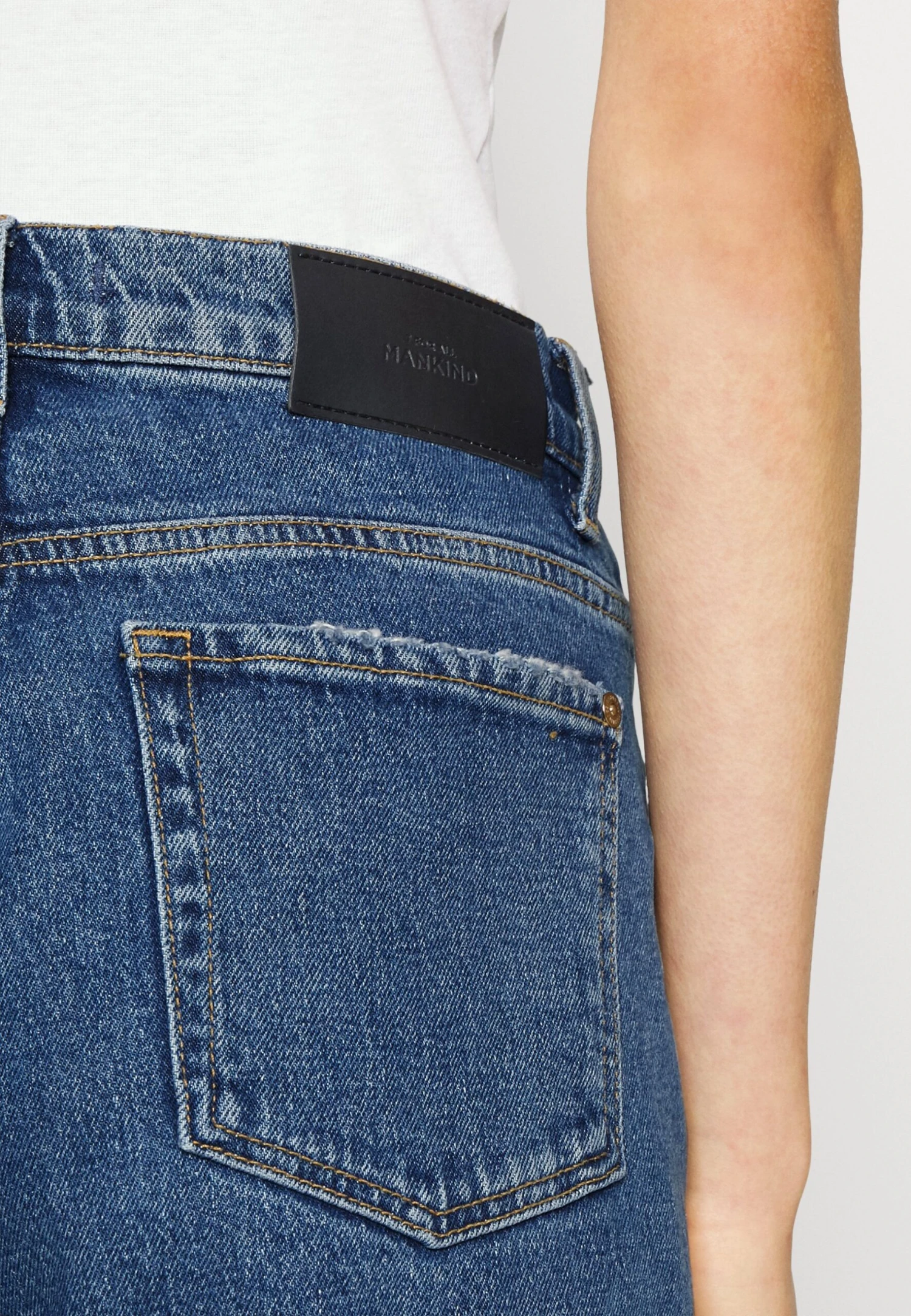 7 For All Mankind Tess Trouser Blaze - Jean Droit - Mid Blue 6 7 For All Mankind Tess Trouser Blaze - Jean Droit - Mid Blue – Image 6