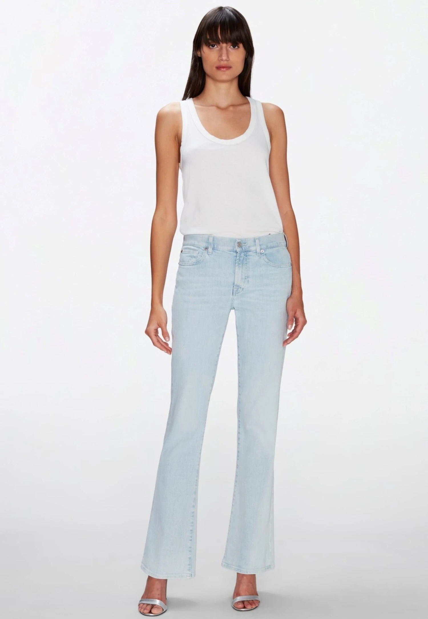 7 For All Mankind Bosliillyoucho - Jean Bootcut - Light Blue 2 7 For All Mankind Bosliillyoucho - Jean Bootcut - Light Blue – Image 2