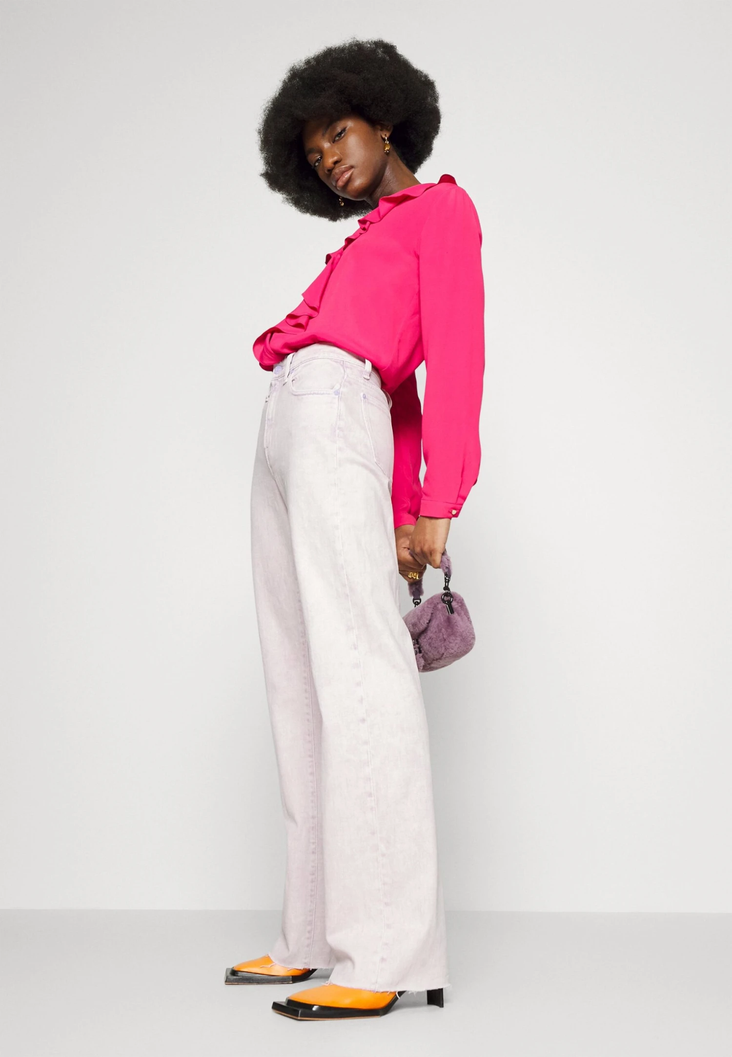 7 For All Mankind Tess Trouser Mankind - Pantalon Classique - Pink 4 7 For All Mankind Tess Trouser Mankind - Pantalon Classique - Pink – Image 4