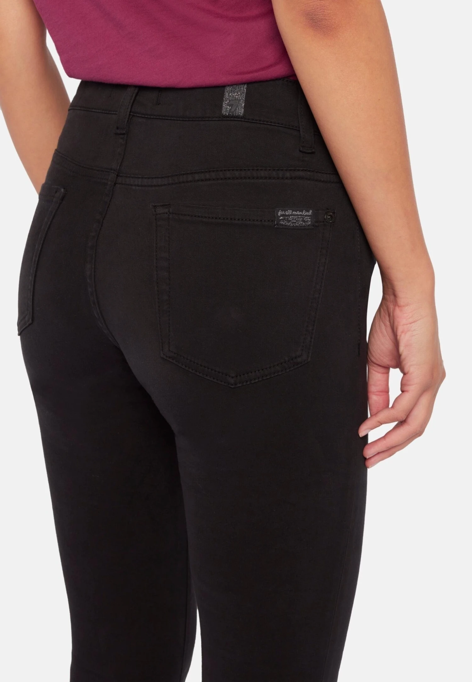 7 For All Mankind Roxanne - Jean Slim - Black 5 7 For All Mankind Roxanne - Jean Slim - Black – Image 5