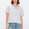 7 For All Mankind T-Shirt Imprimé - Violet