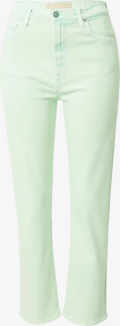 7 For All Mankind Slim Coupe Slim Jean Femme Menthe