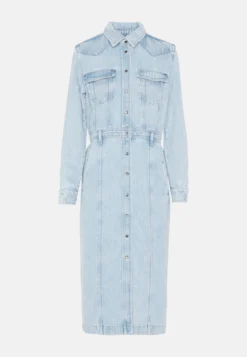 7 For All Mankind Luxe - Robe En Jean - Light Blue -7 For All Mankind dbe93c87bafb49909004b67e9fcebf0d scaled