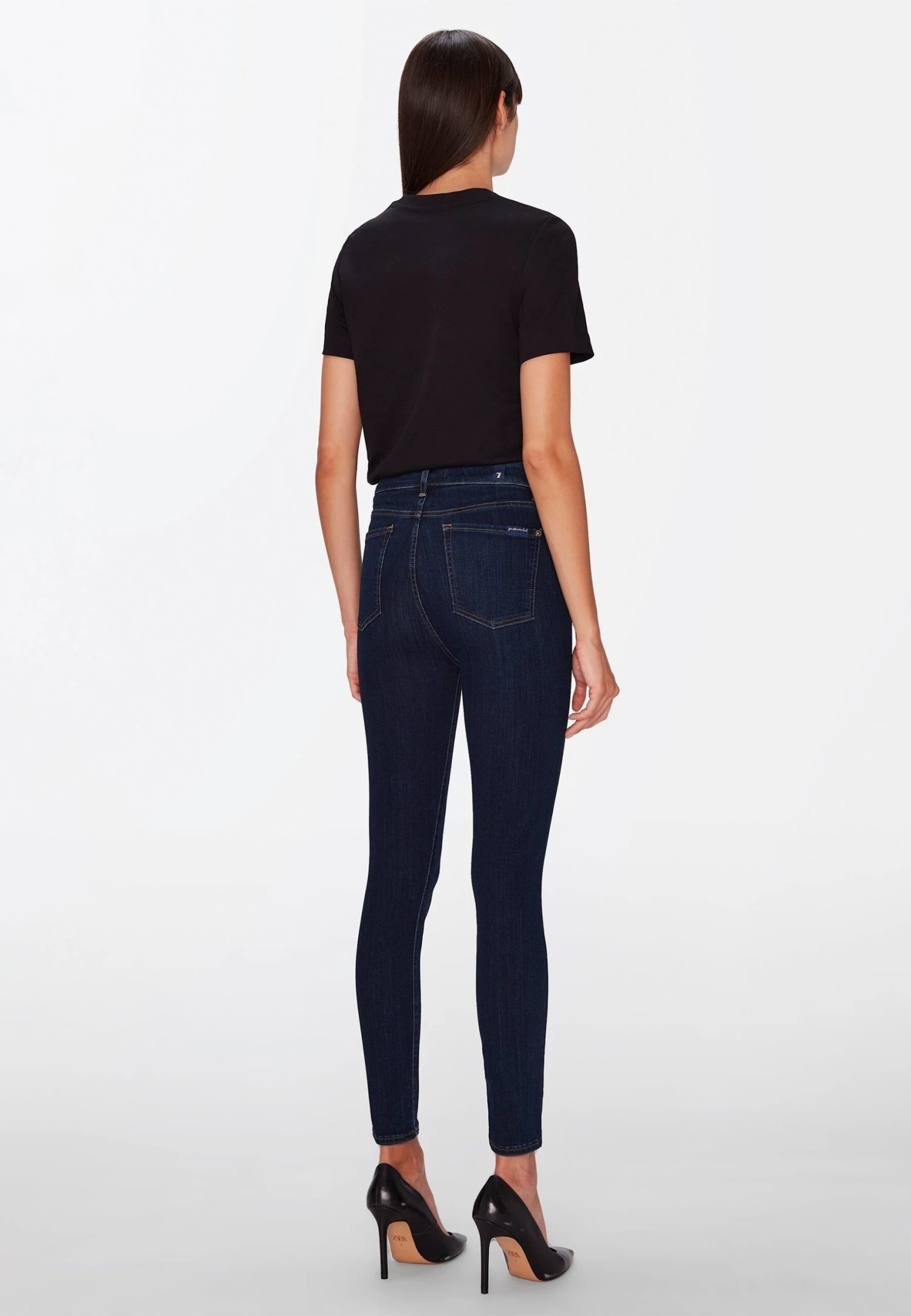 7 For All Mankind Aubrey - Jeans Skinny - Dark Blue 3 7 For All Mankind Aubrey - Jeans Skinny - Dark Blue – Image 3