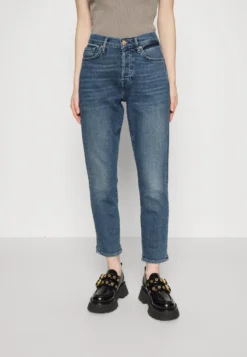 7 For All Mankind Josefina - Jean Droit - Dark Blue