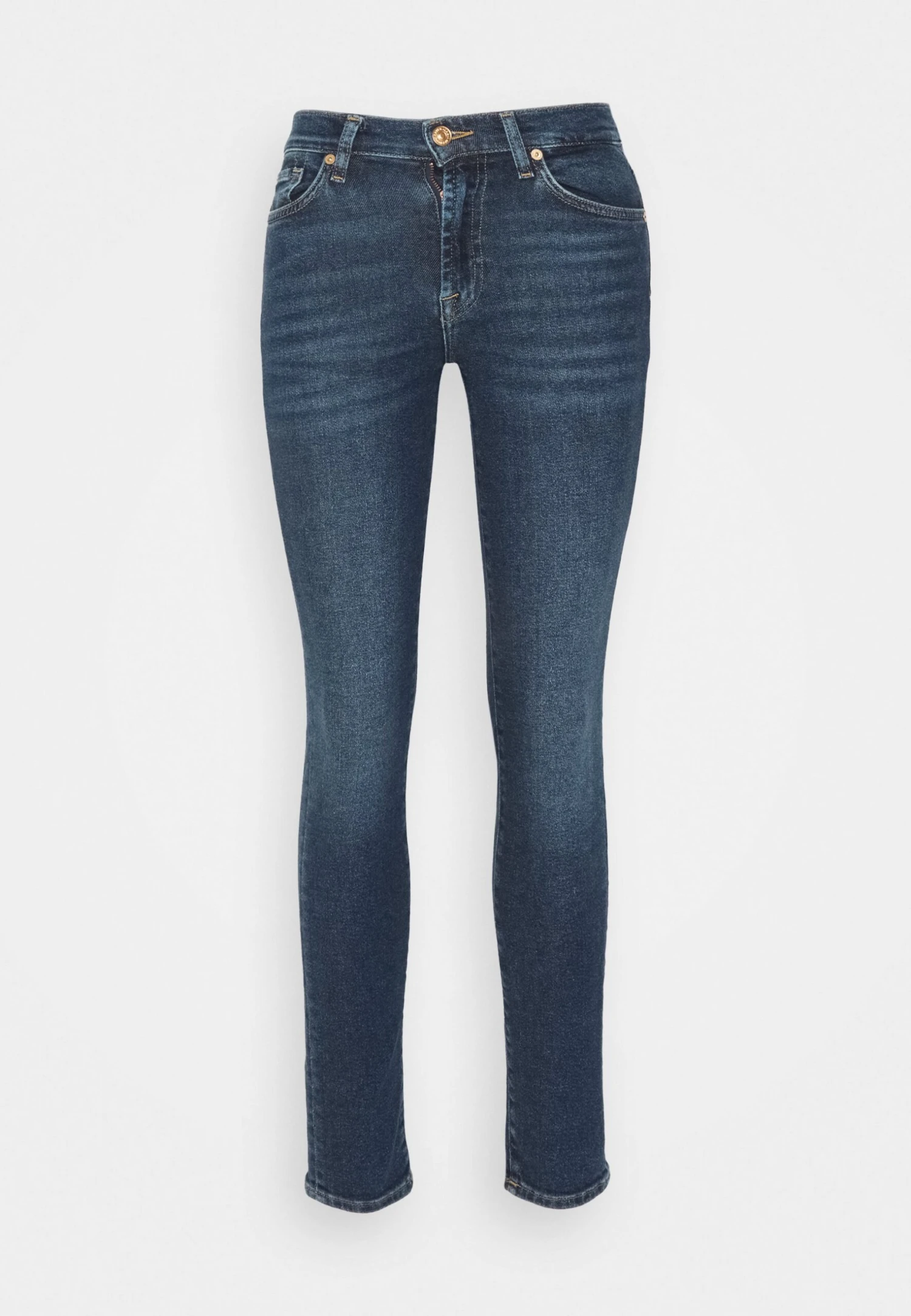 7 For All Mankind Roxanne Luxe Vintage Deep Soul - Jean Slim - Dark Blue 4 7 For All Mankind Roxanne Luxe Vintage Deep Soul - Jean Slim - Dark Blue – Image 4