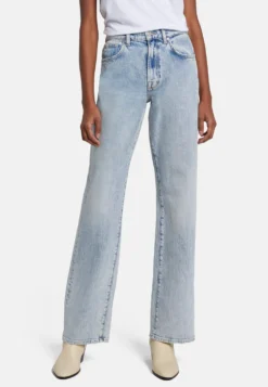7 For All Mankind Tess - Jean Flare - Light Blue