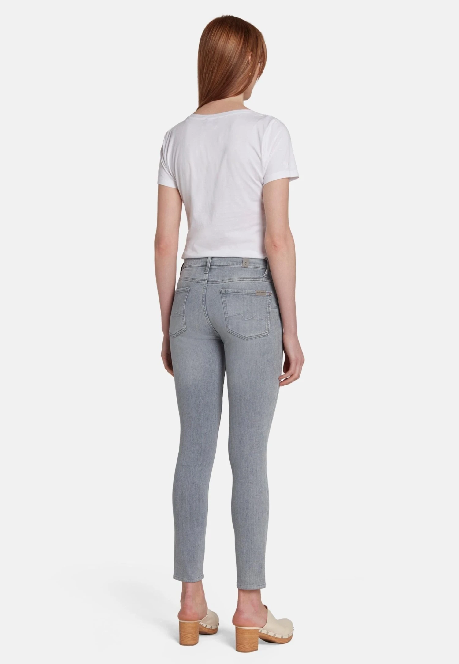 7 For All Mankind Hw - Jeans Skinny - Grey 3 7 For All Mankind Hw - Jeans Skinny - Grey – Image 3