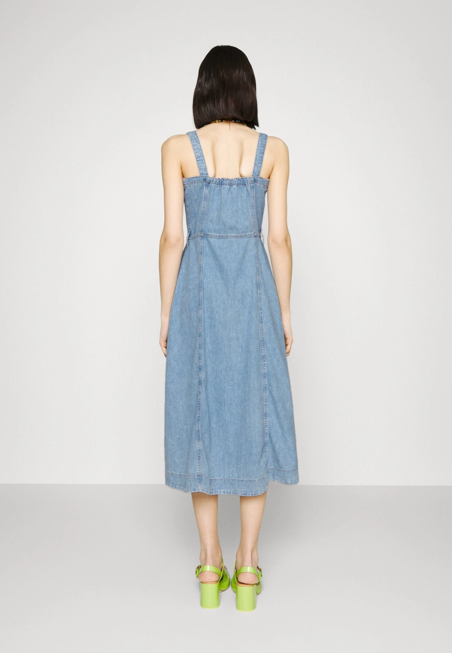 7 For All Mankind Sally Dress Sound Good - Robe En Jean - Light Blue 3 7 For All Mankind Sally Dress Sound Good - Robe En Jean - Light Blue – Image 3