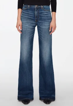 7 For All Mankind Modern Dojo - Jean Flare - Dark Blue
