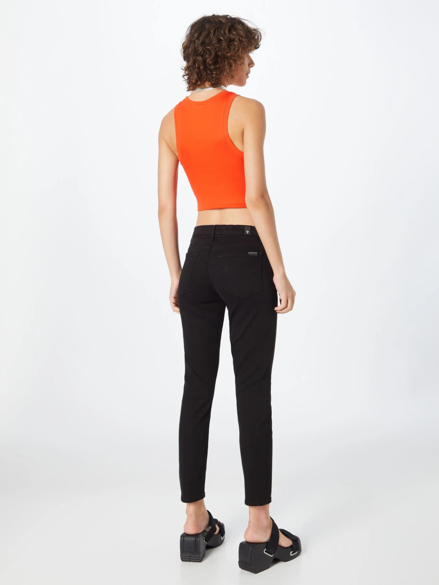 7 For All Mankind Jeans Skinny Jean Femme Noir 4 7 For All Mankind Jeans Skinny Jean Femme Noir – Image 4