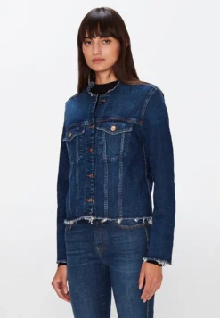 7 For All Mankind 21 7 For All Mankind Koko - Veste En Jean - Dark Blue