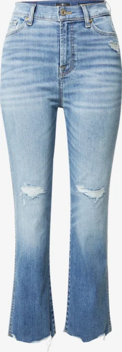 7 For All Mankind Bootcut évasé Jean Femme Bleu