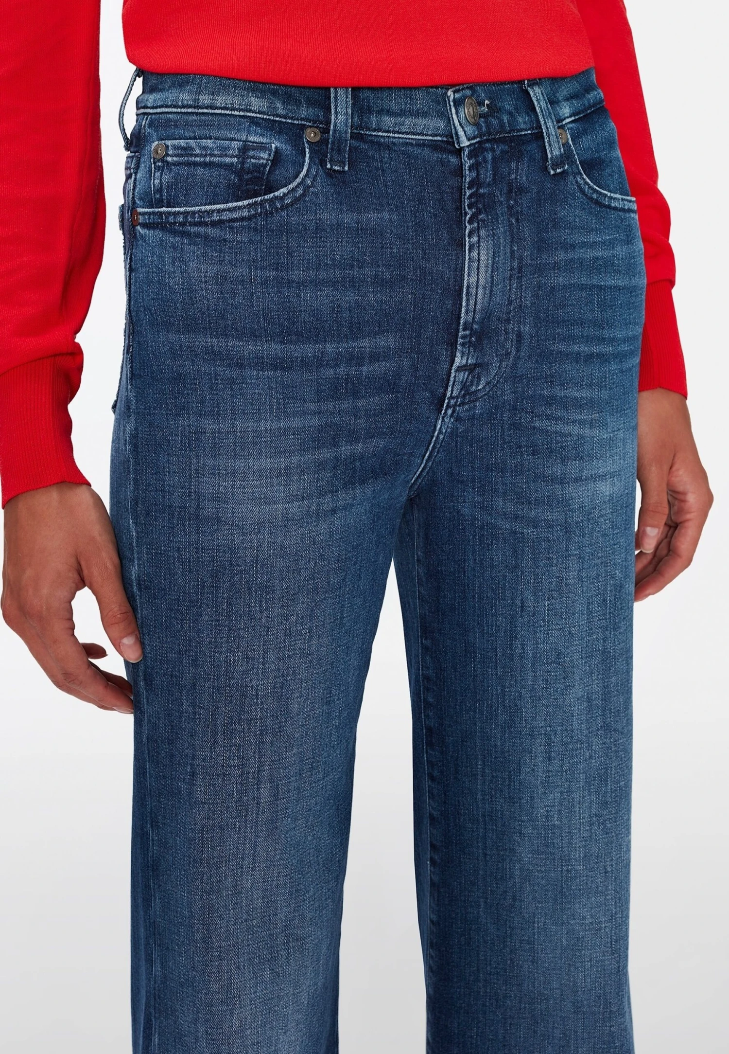 7 For All Mankind Modern Dojo - Jean Flare - Mid Blue 4 7 For All Mankind Modern Dojo - Jean Flare - Mid Blue – Image 4